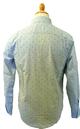 ORIGINAL PENGUIN Retro Textured Pattern Mod Shirt 