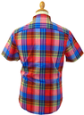 Bright Check ORIGINAL PENGUIN Retro 60s Mod Shirt