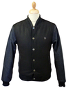 ORIGINAL PENGUIN Mens Retro Indie Varsity Jacket