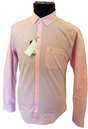 Gingham ORIGINAL PENGUIN Mens Retro Mod Shirt (P)