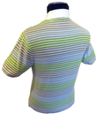 ORIGINAL PENGUIN Mens Retro Stripe Knit Mod Polo G