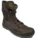 Baggy PALLADIUM Retro Indie Mens Leather Boots (C)