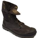 Baggy PALLADIUM Retro Indie Mens Leather Boots (C)