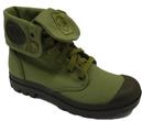 Baggy Retro Womens Boots by PALLADIUM (Army Green)