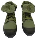 Baggy Retro Womens Boots by PALLADIUM (Army Green)