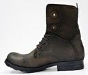 PAOLO VANDINI 'Lad' Retro Indie Military Boots DB