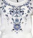 Buffy PEPE JEANS Retro Seventies Floral Bead Top