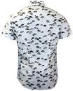 Holden PEPE JEANS Monochrome Tropical Fish Shirt