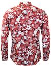Pina PEPE JEANS Retro Mod Vibrant Floral Shirt