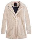 Roeburn PEPE JEANS Vintage Faux Fur Coat