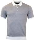 Cosway PETER WERTH Retro Geometric T Knitted Polo
