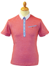 Grunt PETER WERTH Retro Mod Shirt Collar Polo Top