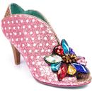 Madly In Love POETIC LICENCE Glitter Shoes PINK