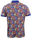 Twyford PRETTY GREEN 60s Psychedelic Paisley Polo 