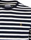Radway FARAH Retro 60s Mod Stripe LS T-Shirt (TN)