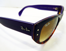 Vagabond Ray-Ban Retro 50s Cats Eye Sunglasses T