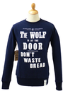 The Wolf REALM & EMPIRE Mens Retro Jersey Sweater