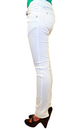 'White Drainpipes' - Denim Indie Skinny Jeans