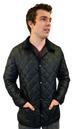 'Baron' - Mens Retro Indie Mod Quilted Jacket (B)