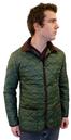 'Baron' - Mens Retro Indie Mod Quilted Jacket (G)