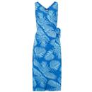 Roisin SUGARHILL BRIGHTON Cool Palm Wrap Dress