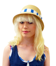 Millie SUPREMEBEING Retro Sixties Straw Sun Hat