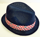Panama SUPREMEBEING Retro Indie Straw Trilby Hat