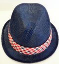 Panama SUPREMEBEING Retro Indie Straw Trilby Hat
