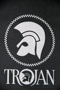 TROJAN RECORDS Retro Indie Chequerboard Logo Tee