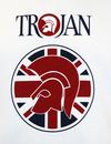 TROJAN RECORDS Retro Mod Union Jack Logo Tee