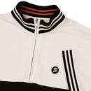 TROJAN RECORDS 2-Tone Dogtooth Panel Cycling Top