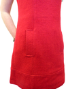 Retro Sixties Mod Pinafore Dress by TULLE (S)
