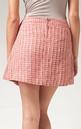 TULLE Retro Sixties Mod Tweed Mini Skirt 
