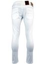 Bryson WRANGLER Retro Mod White Skinny Denim Jeans