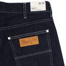Carpenter WRANGLER Loose Fit Denim Jeans Raw Edge