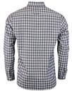 AFIELD Men's Retro Mod Op Art Triangle Check Shirt