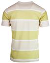 Dos AFIELD Men's Retro 1970s Block Stripe T-shirt