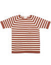 AFIELD Men's Retro Mod Striped Knitted T-Shirt - R