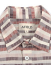AFIELD Men's Retro 70s Over The Head Shirt - Tiles
