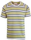 AFIELD Soy Retro 1970s French Terry Stripe T-shirt