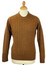 Rathmell ALAN PAINE Lambswool Cable Knit Jumper D