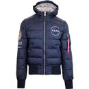 Apollo 11 ALPHA INDUSTRIES Hooded Puffer Jacket