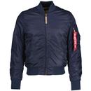 Alpha Industries MA-1 VF 59 Bomber Jacket in Rep Blue 191118 07 