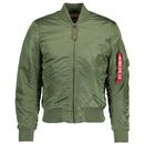 Alpha Industries MA-1 VF 59 Bomber Jacket in Sage Green 191118