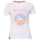 Alpha Industries Mission To Mars Women's Retro T-shirt in White