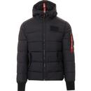 ALPHA INDUSTIRES Retro Hooded Puffer Jacket RB