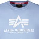 ALPHA INDUSTRIES Mens Retro Logo Sweatshirt (LB)