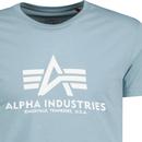 Alpha Industries Classic Retro Logo Tee (Blue)