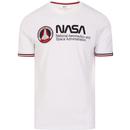 ALPHA INDUSTRIES x NASA Men's Retro Tee (White)