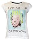 Glen ANDY WARHOL Pop Art Is For Everyone T-Shirt 